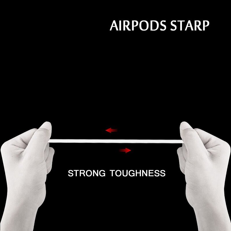 Airpods에 적합 3 자기 흡입 실리콘 끈 액세서리 Apple pro 2 블루투스 헤드셋 마그네틱 안티-분실 로프 마그네틱 실리콘 끈 액세서리 에어프로스 블루투스 헤드셋, 마그네틱 분실 방지 코드, 분실 방지 끈, 1 개, 5 개