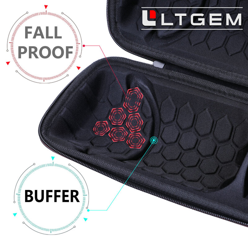 LTGEM-OligHard Case pour Bose, Portable Home, Smart Speaker, étui uniquement