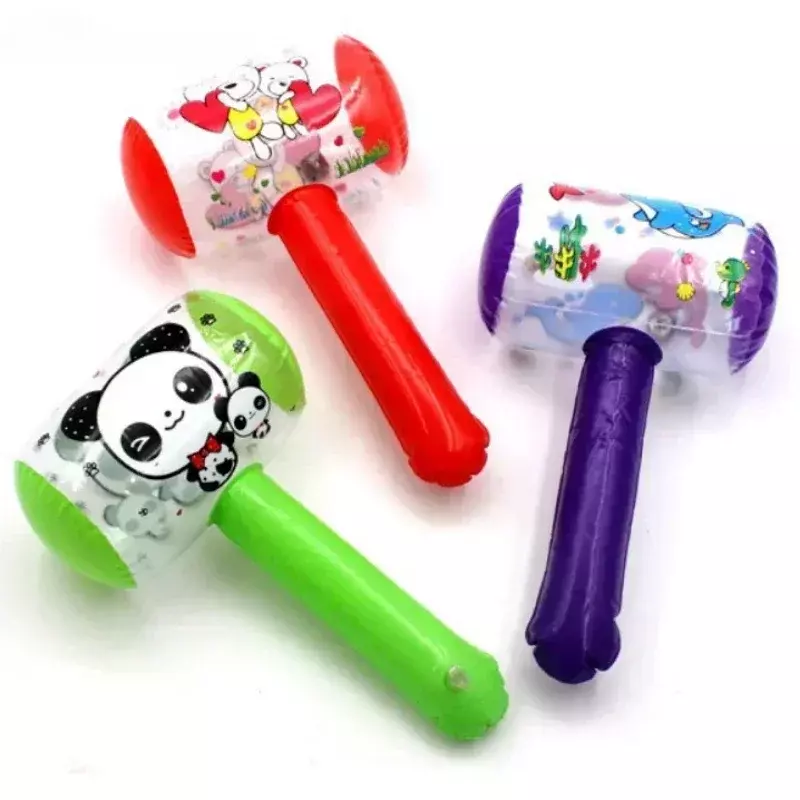 1 pz colore casuale gonfiabile con campana martello pneumatico forniture per feste per bambini piscina giocattolo per bambini bastone
