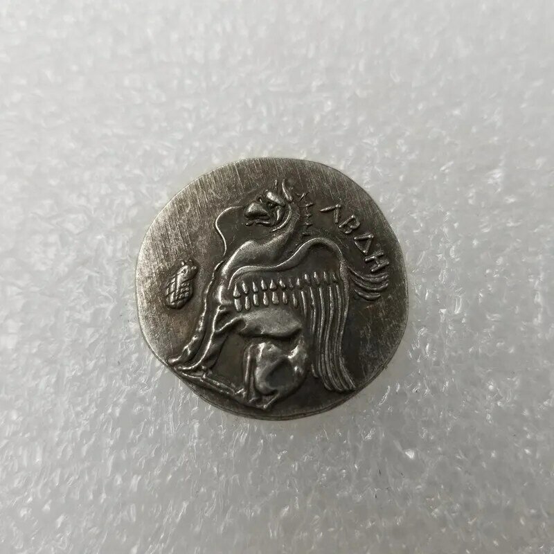 Romantyczna grecka bóg słońca zabawna mitologia 3D sztuka moneta/powodzenia pamiątkowa moneta kieszonkowa moneta świata + torba na prezent