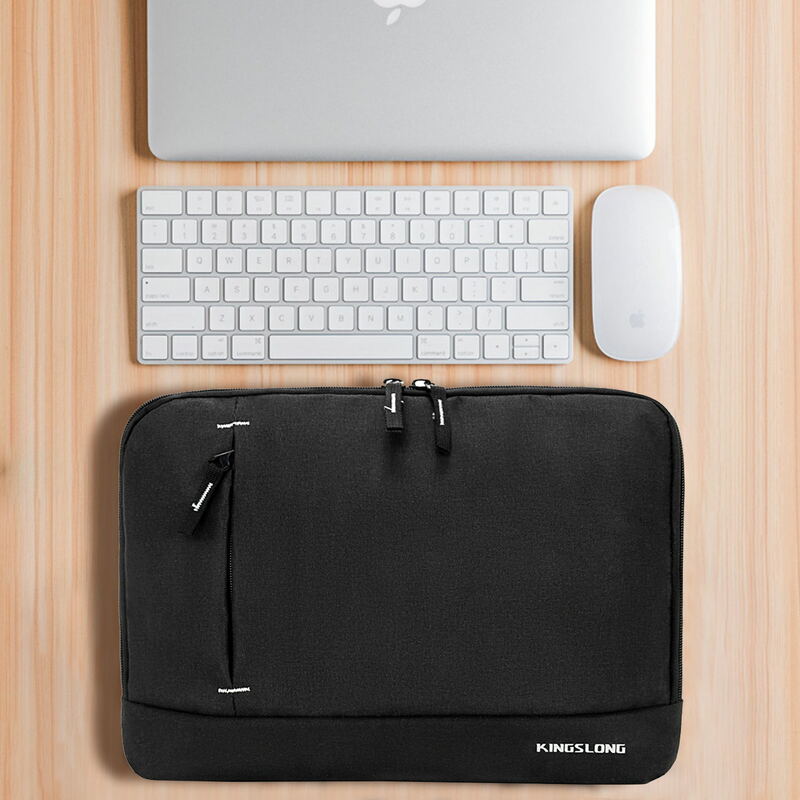KINGSLONG-Bolsa de transporte para ordenador portátil, maletín para Macbook Air Pro, iPad, 13,3, 15,6 pulgadas