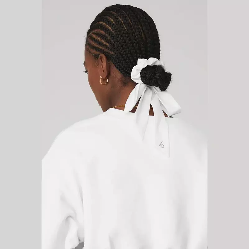 Yoga Bow Hair Band Exercise Headband with Adjustable Binding Yoga Headband Perspirant Cooling Love Knots Scrunchie Hygroscopic