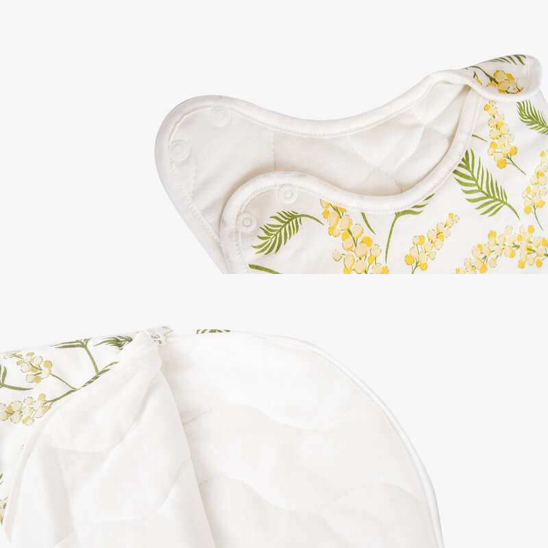HappyFlute ใหม่10-20 ℃ 3ขนาด Super Soft Cotton Unisex Swaddle ซิปออกแบบเสื้อกั๊กป้องกันเด็ก-เตะถุงนอนเด็ก