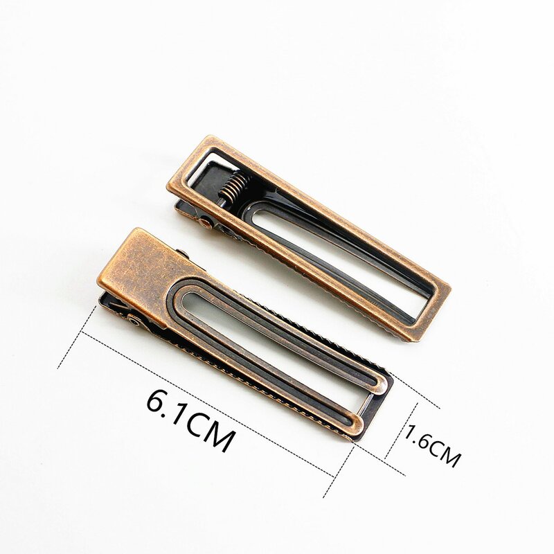 10pcs/lot The hollow-out hairpin is not easy to rust and fade. It is suitable for handmade hair accessories