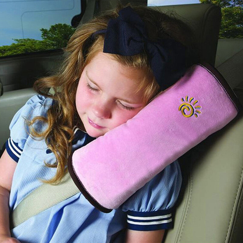 Baby Pillow Car Safety Belts Pillows cover for Kid Children Baby Sleep Positioner Protect Auto djust Plush Cushion Shoulder #WO
