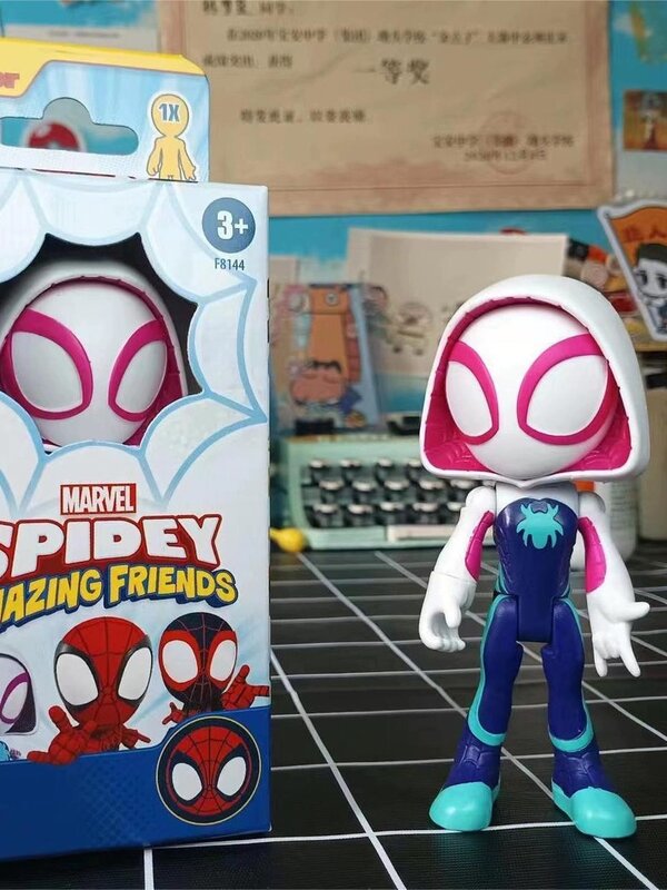Legends Spiderman MarvelSpider Man Spidey And His Amazing Friends Action Figure Figure di bambole Figurine per bambini giocattolo regalo per bambini
