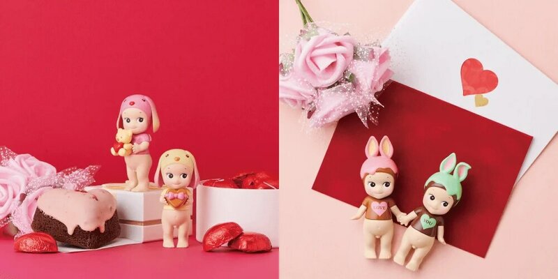 Sonny Angel Gifts of Love Blind Box stile confermato Genuine Cute Doll decorazione dello schermo del telefono compleanno sorpresa misteriosa