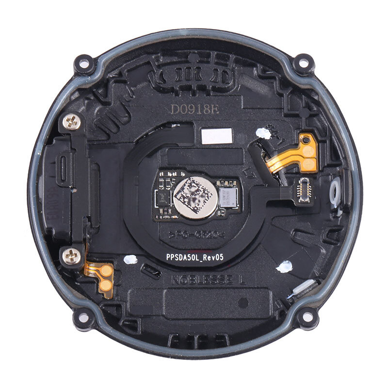 Cubierta trasera Original con Sensor de ritmo cardíaco, módulo de carga inalámbrico para Galaxy Watch3 SM-R840,R850, color negro