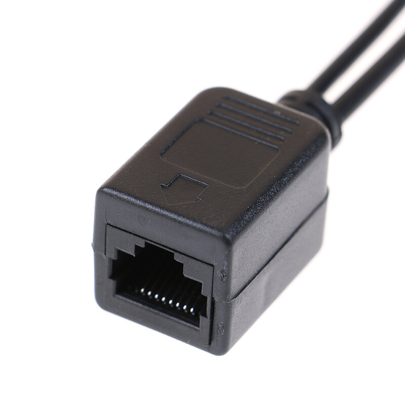 1 zestaw POE kabel pasywny zasilacz na Adapter sieci Ethernet kabel POE rozdzielacz wtryskiwacza