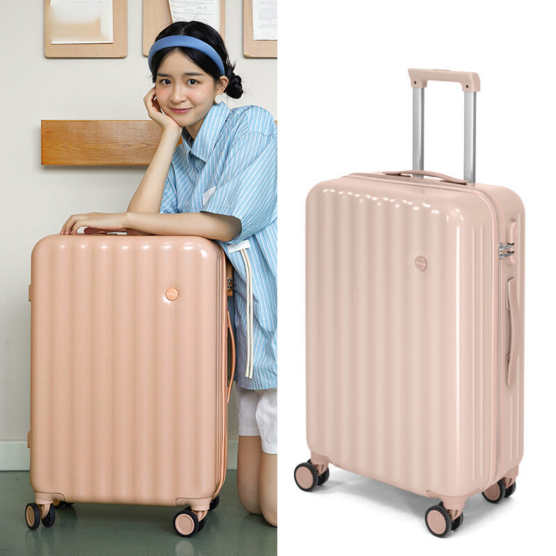 Pluenli Bagage Universele Wiel Dames Trolley Koffer Handbagage Heren Koffer Heren Lederen Koffer Mode