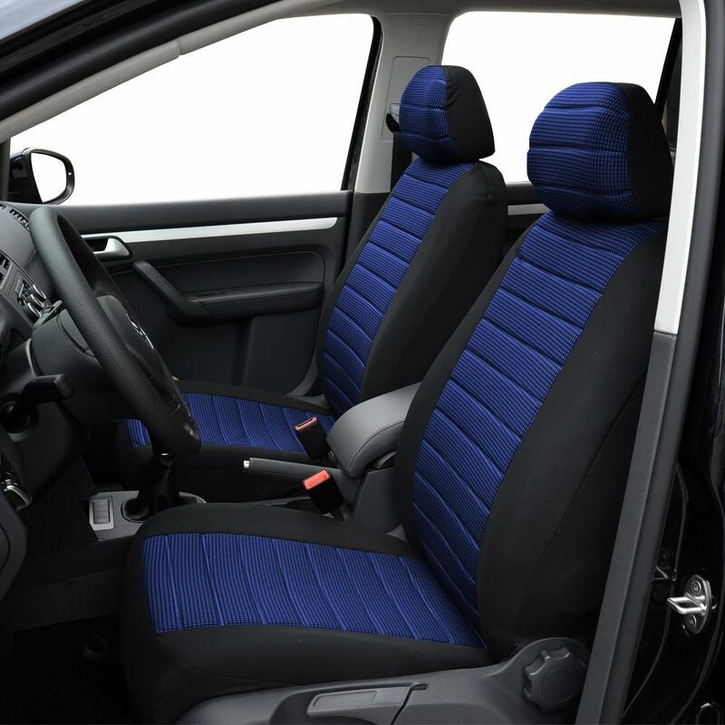 Set sarung jok mobil Universal, Set kain untuk sebagian besar sedan SUV truk pelindung kursi mobil penutup depan dan belakang