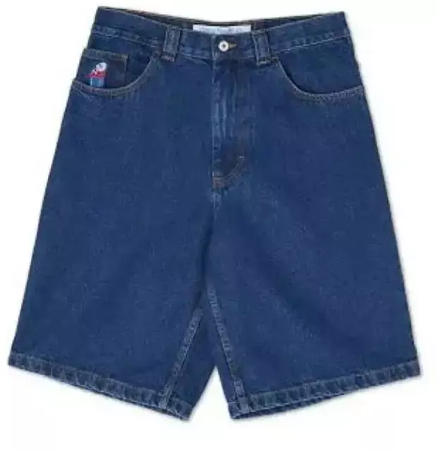 กางเกงขาสั้นเล่นยิมสำหรับผู้ชาย, กางเกงบาสเกตบอล Y2K กางเกงวอร์มผู้หญิงการ์ตูนฮิปฮอปปักลายกราฟิก celana pendek DENIM สีน้ำเงินย้อนยุค