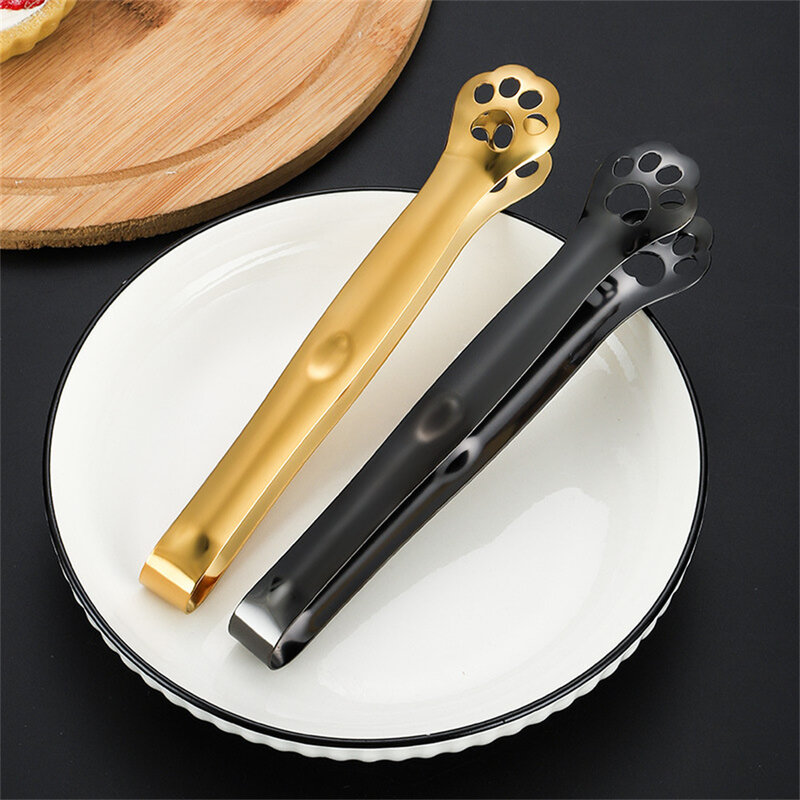 Dessert Barbecue Food Tongs Smooth Convenient Household Products Stainless Steel Creativity Food Durable Kitchen Salad Bread