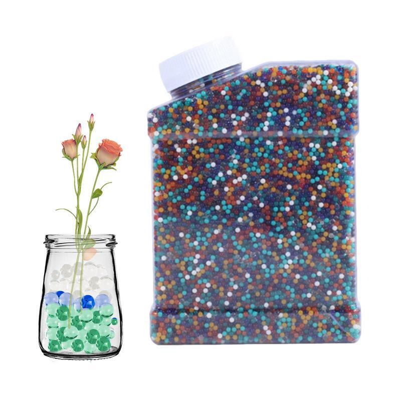 50,000 buah Gel tumbuh dalam manik-manik air bola ajaib mutiara transparan untuk vas bunga dekorasi rumah pernikahan mug tanah kristal bening
