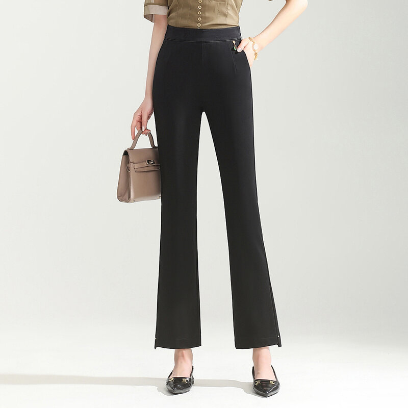 2024 nowa spodnie dla kobiet spodnie flare ropa de mujer pantalon jooging femme koreańskie ubrania bogini dziewięciopunktowe spodnie darmowa wysyłka