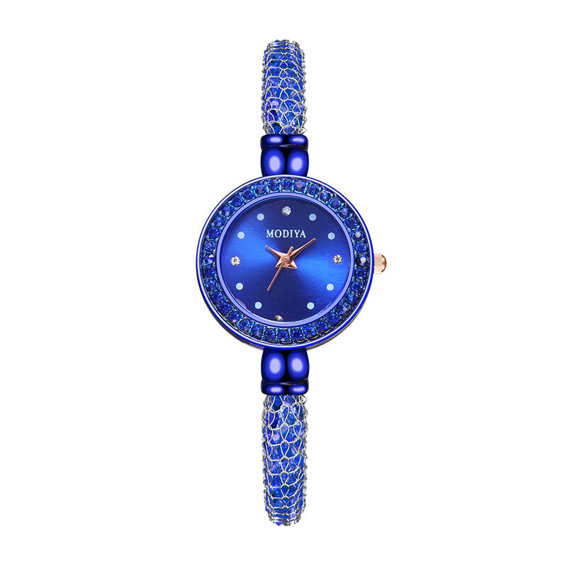 Relógio requintado de luxo floral feminino, bracelete de negócios feminino, relógio quartzo casual, nova moda, 2022