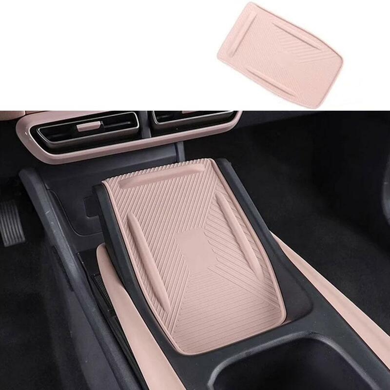 Car Center Console Wireless Charging Mat Washable Anti Skid Pad Anti Slip Mat Silicone For Byd Seagull Accessories S7m8
