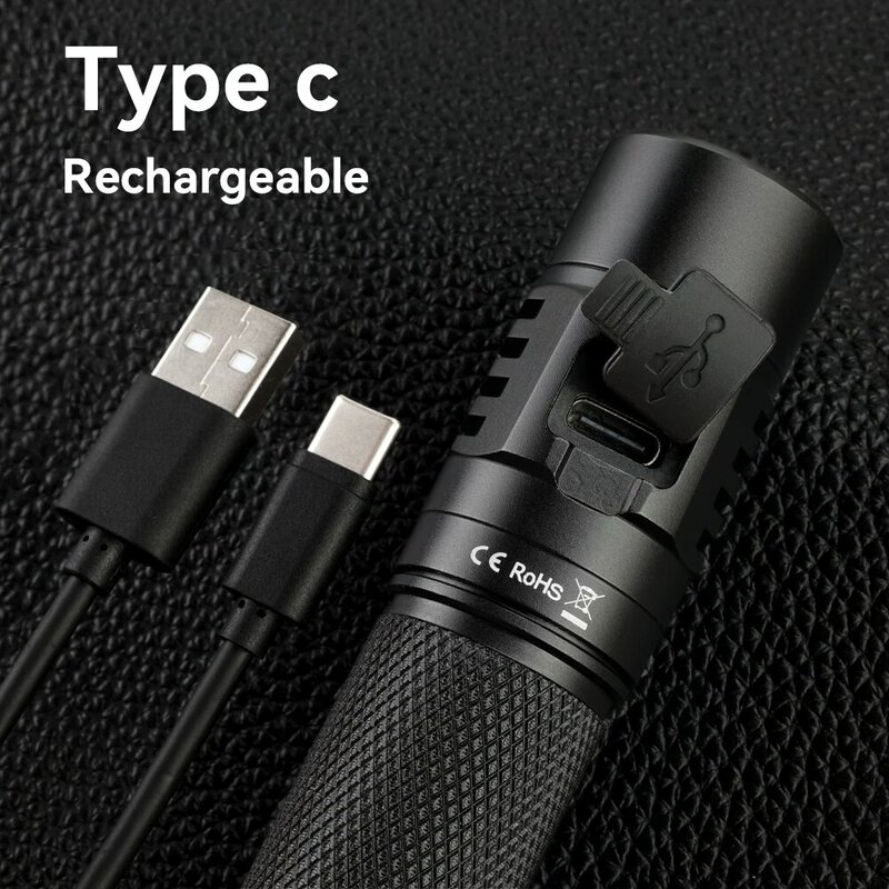 AliExpress Collection Sofirn SC31 Pro LED Flashlight Powerful Rechargeable 18650 Torch USB C SST40 2000LM Anduril Outdoor