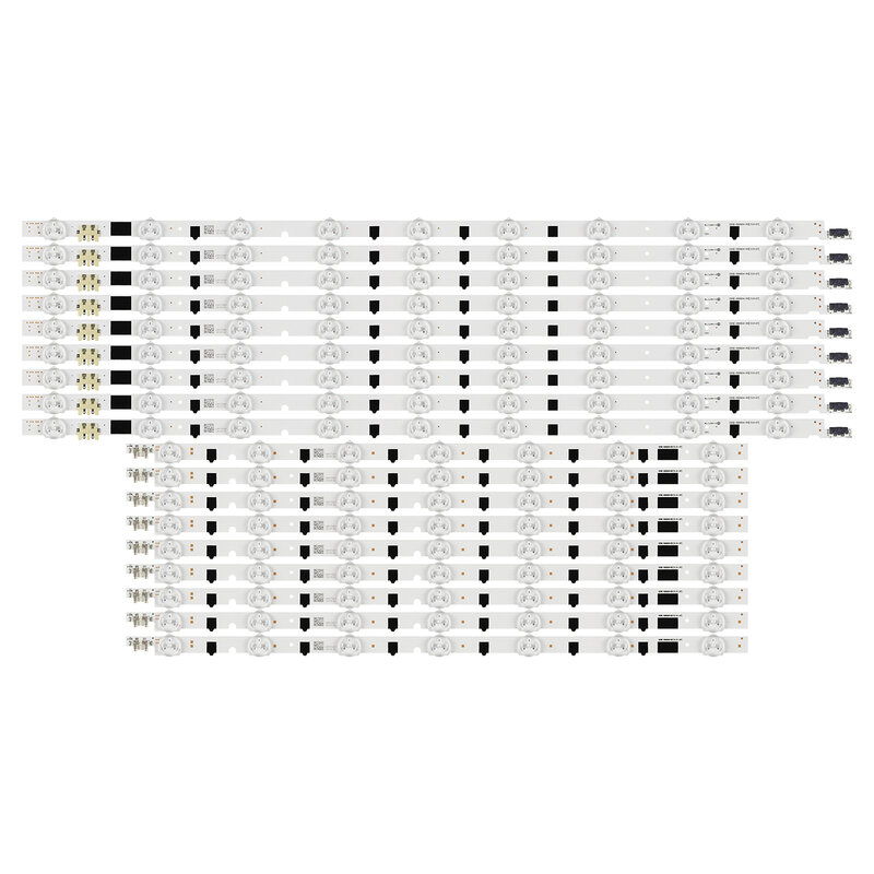 (New Kit)18 PCS LED backlight strip for Samsung TV UN50F6400AF 2013SVS50F R 7 L 9 D2GE-500SCB-R3 D2GE-500SCA-R3 CY-HF500CSMV1H