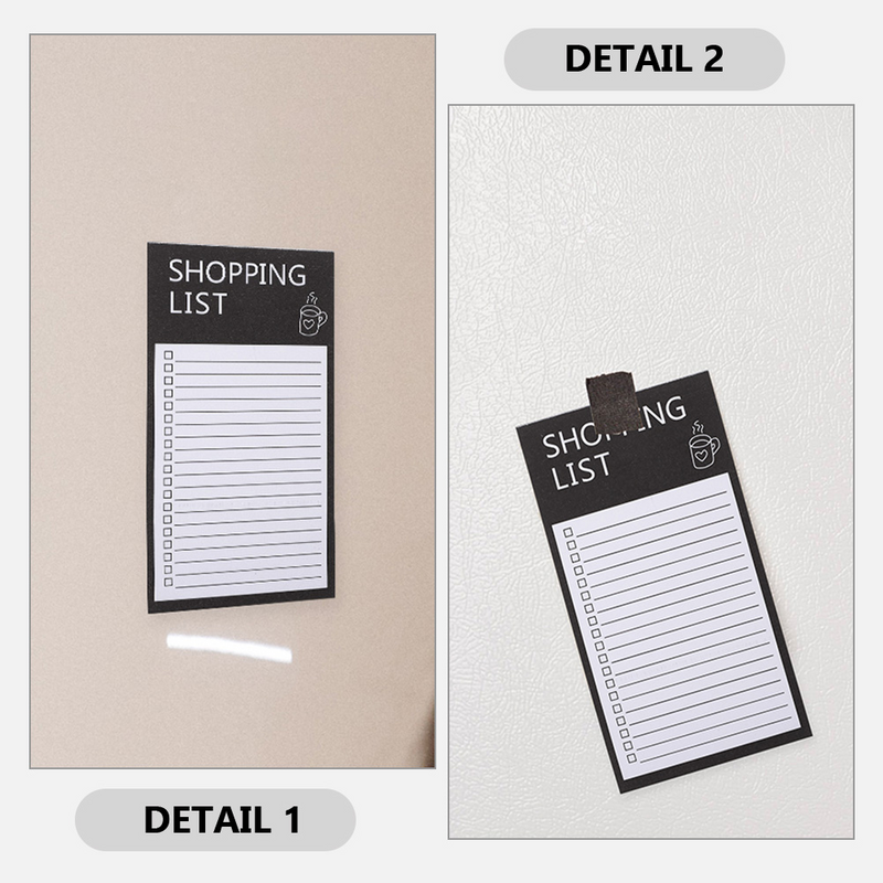 Blocco Note della lista della spesa con magnete per lo Shopping per fare listelli blocco Note magnetico per blocco Note pianificatore frigorifero