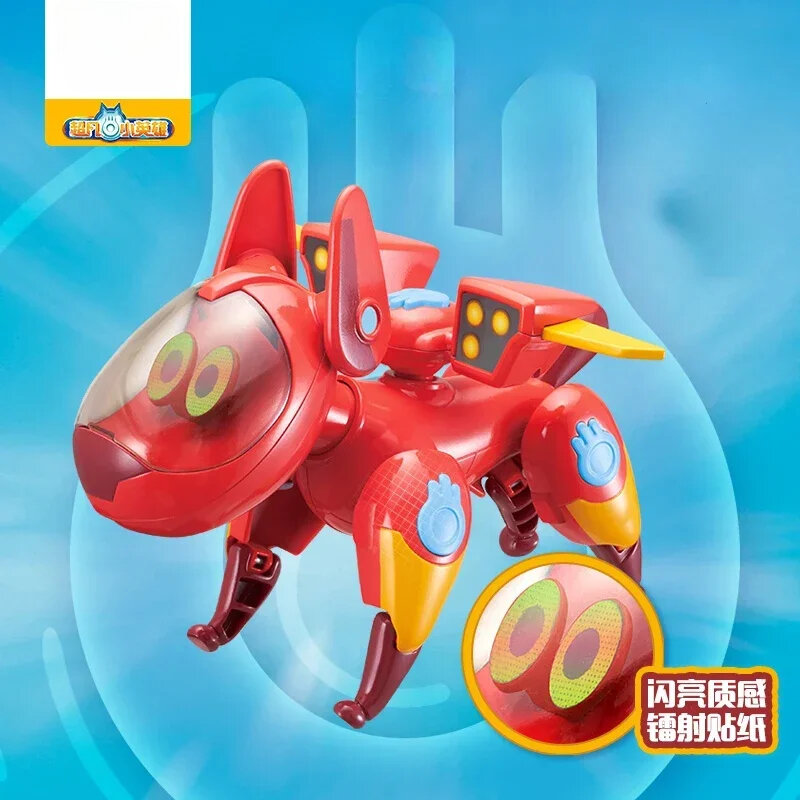 PETRONIX DEFENDERS-Figurines d'action 2-en-1 Pet Pup-E 2-en-1 OTAN SFORMING from Dog Pet to Plane, Anime Peripharrate Toys, Gift, Max Mode
