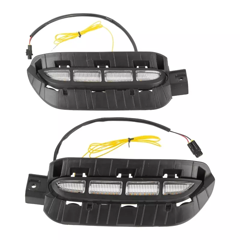 Luz LED antiniebla para coche, lámpara de señal de giro, Flash secuencial, para Kia Sportage x-pro 2023 2024, 2 piezas