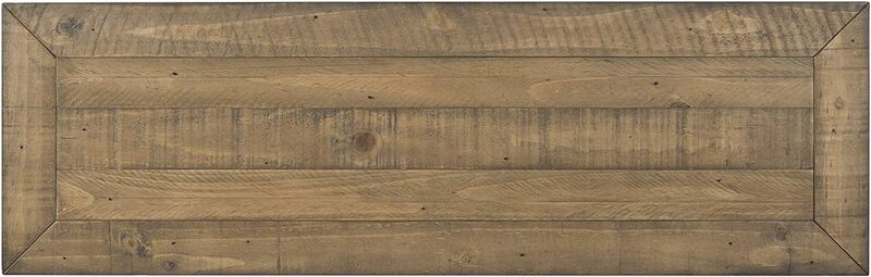 Mesa retangular monocromática do console do sofá, Monterey madeira maciça
