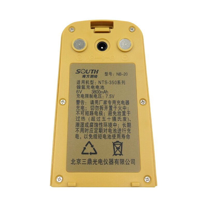 South Total Station NTS-352 NTS-355 NTS352R 측량 배터리용 최신 NB-20 Ni-MH 배터리, 6V 3800mAh