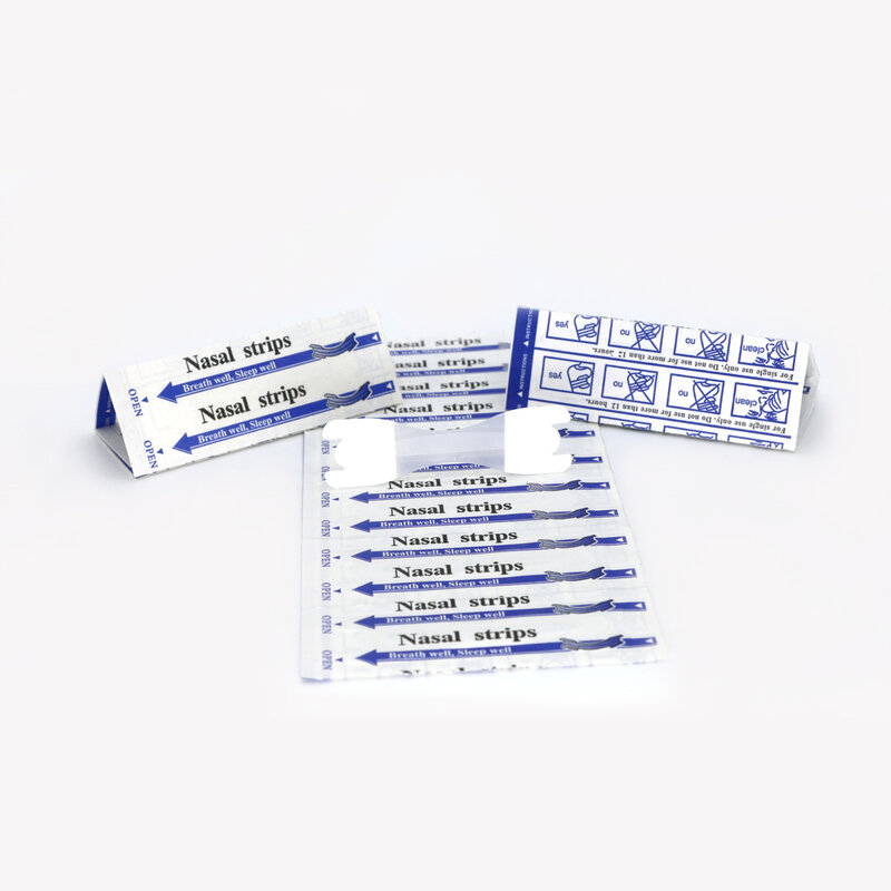 50 Stks/partij Transparante Nasale Strips Anti-Snurken Sticker Beter Neus Adem Snurken Tool Gezondheidszorg Stop Snurken Patch