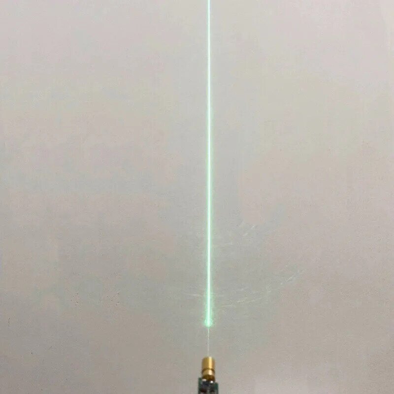 6mm zielony moduł laserowy w kształcie kropki linia prosta głowica laserowa z zieloną linią z regulowaną ogniskową o głowica laserowa 520nm