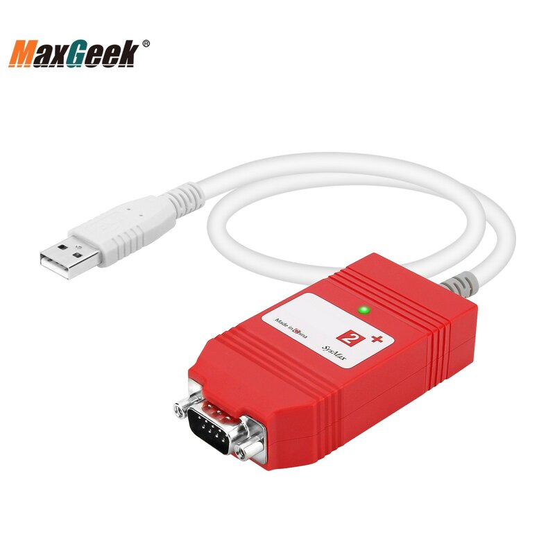Adaptor USB ke CAN dapat analisis Bus dan pengembangan sekunder kompatibel dengan PEAK IPEH-002022 asli Jerman mendukung untuk