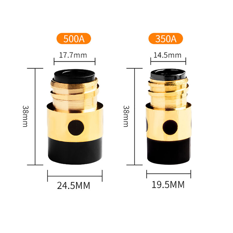 Panasonic 350A/500A MIG MAG Torch Accessories/Consumables Copper Insulator Brass Insulation Cap For The CO2 MIG Welding Machine