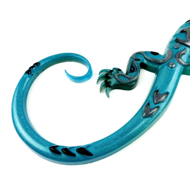 Стерео настенная силиконовая форма для декора геккона на день Святого Валентина, форма для самостоятельного изготовления