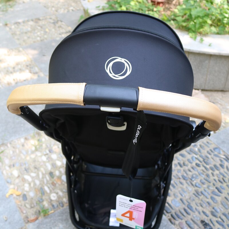 Baby Stroller Handle Cover, Butterfly PU Protective Case, cadeiras de rodas Handle, Carrinhos Acessórios, Bugaboo