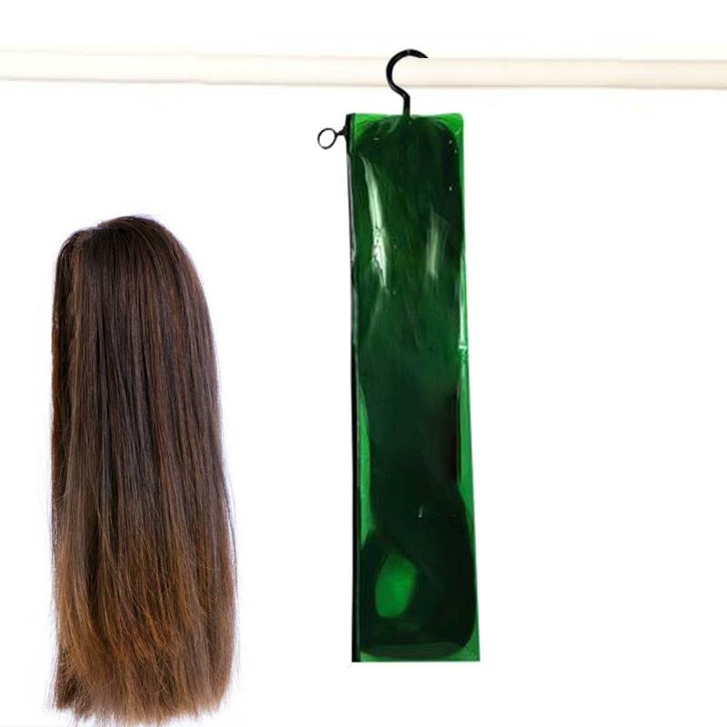 5 do przedłużania włosów torebka zapinana na zamek błyskawiczny lekkie włosy