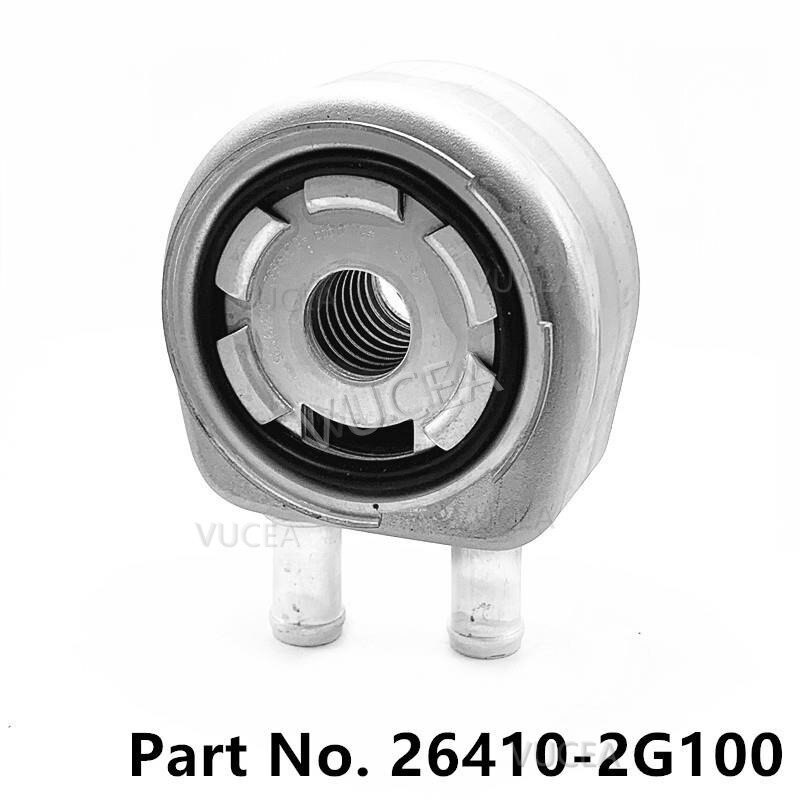 Масляный радиатор двигателя подходит для HyundaiKia Sonata Tucson Optima 2.0L 2.4L 264102G000 2641025402 264102G100 26410-2G100