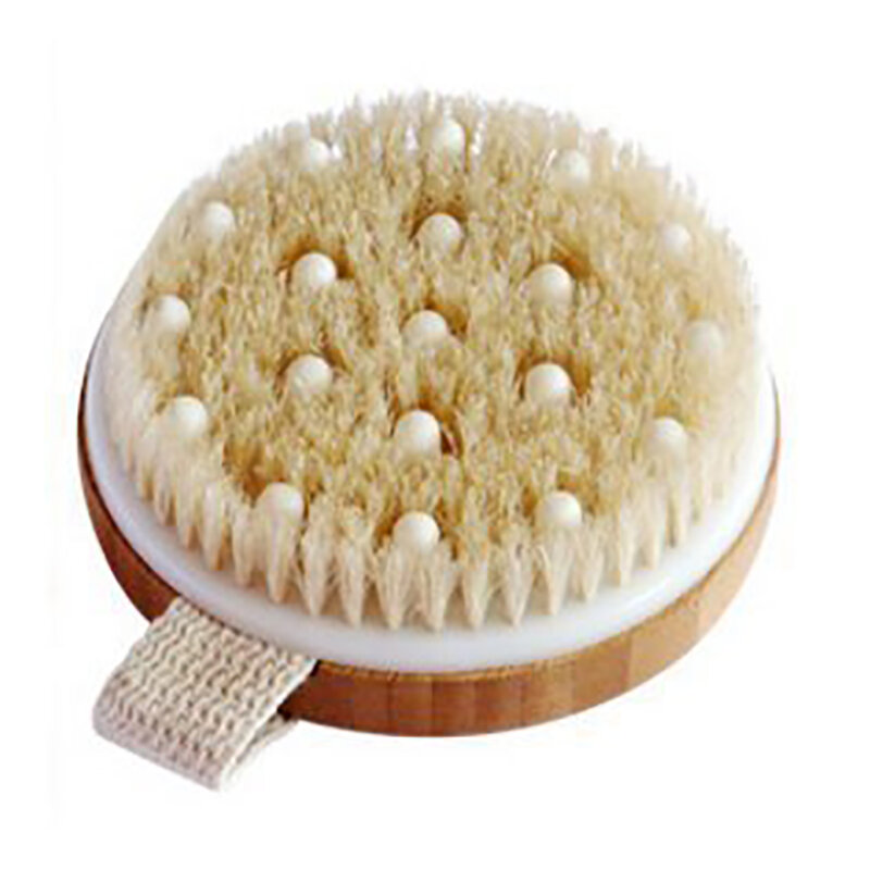 2Pc Body Brush For Wet Or Dry Brushing-Gentle Exfoliating For Softer,Glowing Skin-Get Rid Of Your Cellulite And Dry Skin