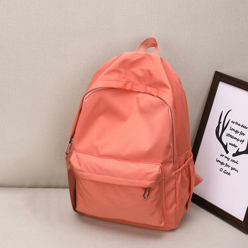 학생용 방수 배낭 나일론 배낭 용량, 초경량 학교 가방, 여행자 학교 용품 배낭