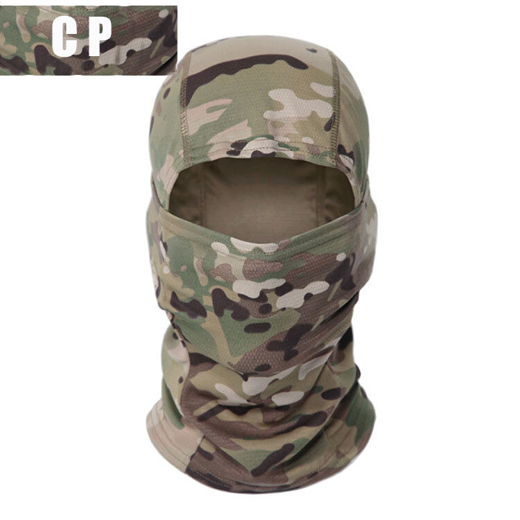 Multicam Tactical Balaclava Full Face Mask Shield Cover Cycling Airsoft Hunting Hat Camouflage Balaclava Scarf