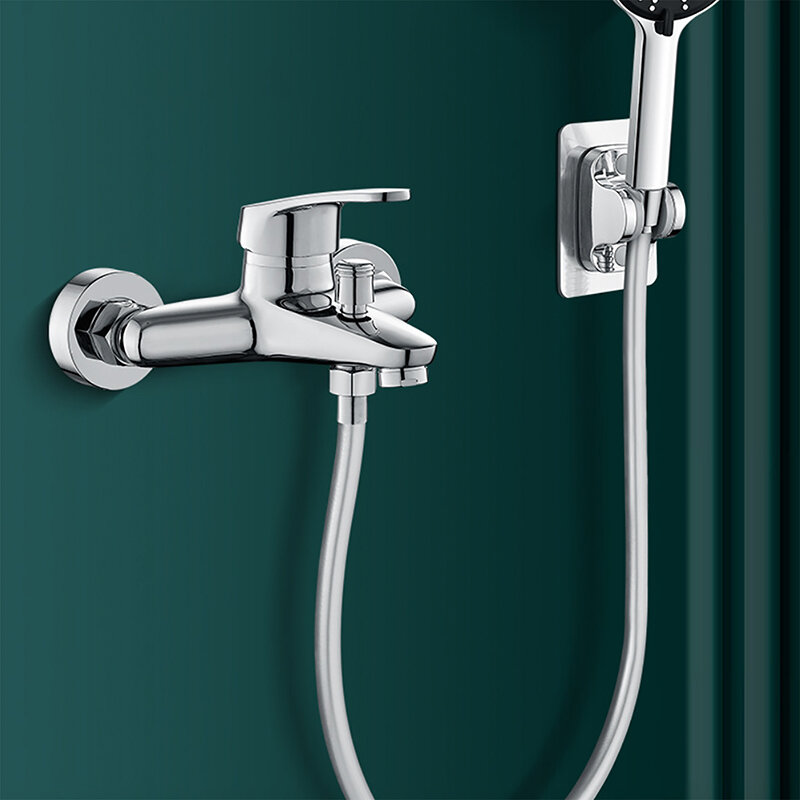 Black/White/Grey/Silver Shower Hose Universal Bathroom Water Heater Shower Fitting PVC Soft Bath Tube 1.5 Meter Water Pipe