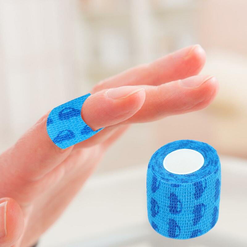 Vet Wrap Tape Band Self Adhesive Bandage for Finger Outdoor Sports Home Gym