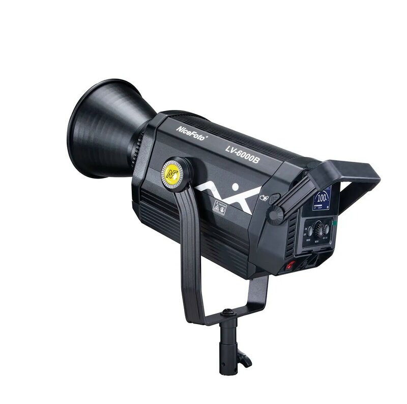 NiceFoto lampu LED fotografi 600W, peralatan penerangan Studio fotografi pengisi Video profesional untuk film