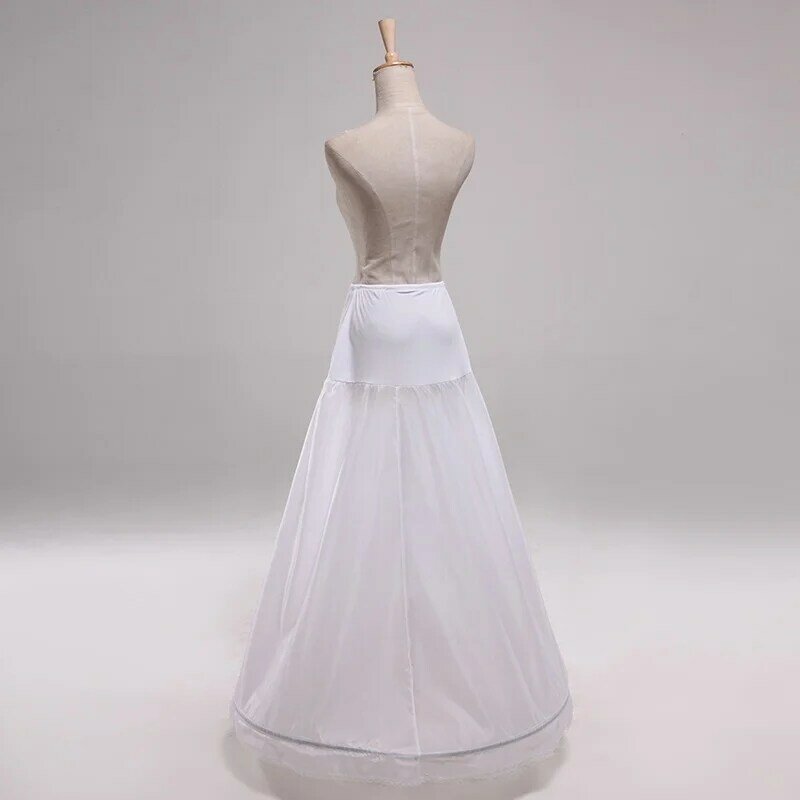 Новое поступление, 1 обруч-подъюбник с высокой талией, свадебное платье А-силуэта, свадебные подъюбники, в наличии платья длиной 110 см (43,4 дюйма)