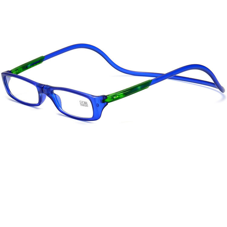 แว่นตา Presbyopic แว่นตาป้องกันสายตายาวตามอายุกระจกหินโปร่งใสแบบหมุนได้สำหรับผู้ชายขายส่งแม่เหล็กที่แข็งแรง