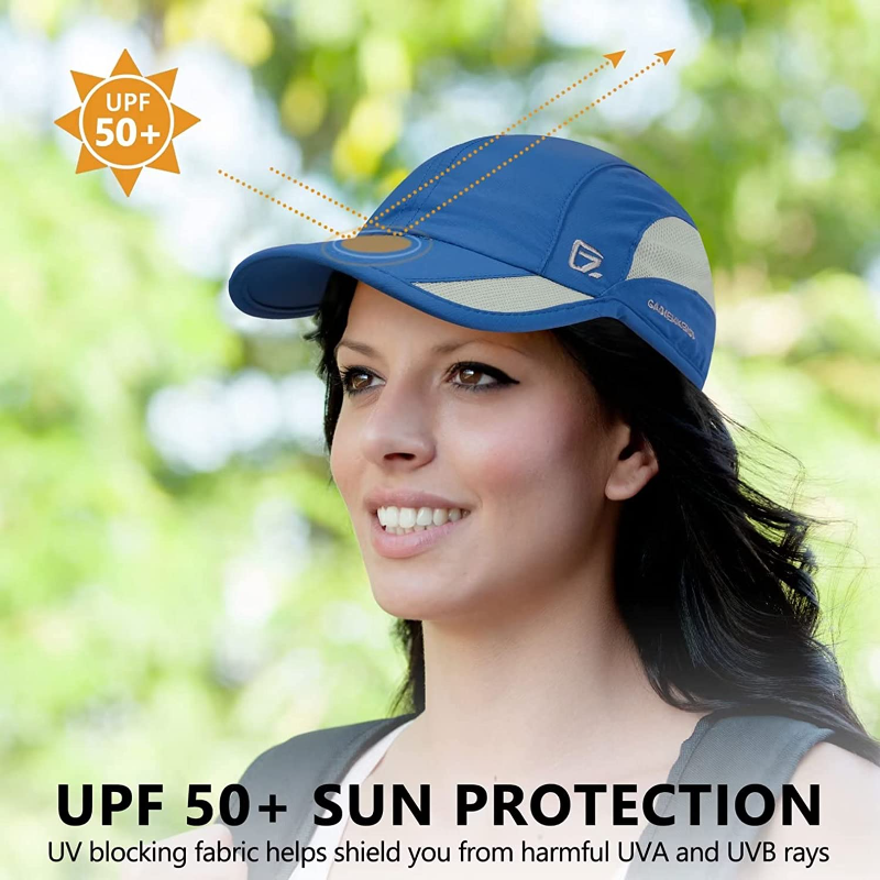 Gadiemkend-Gorra deportiva de secado rápido sin estructura para hombre y mujer, sombrero de sol Unisex con protección UV, gorras de béisbol M37