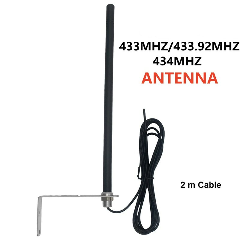 Usado para clonagem DICKERT MAHS433-01/MAHS433-04 porta inteligente controle remoto 433MHZ antena sinal amplificação sinal enhanceme