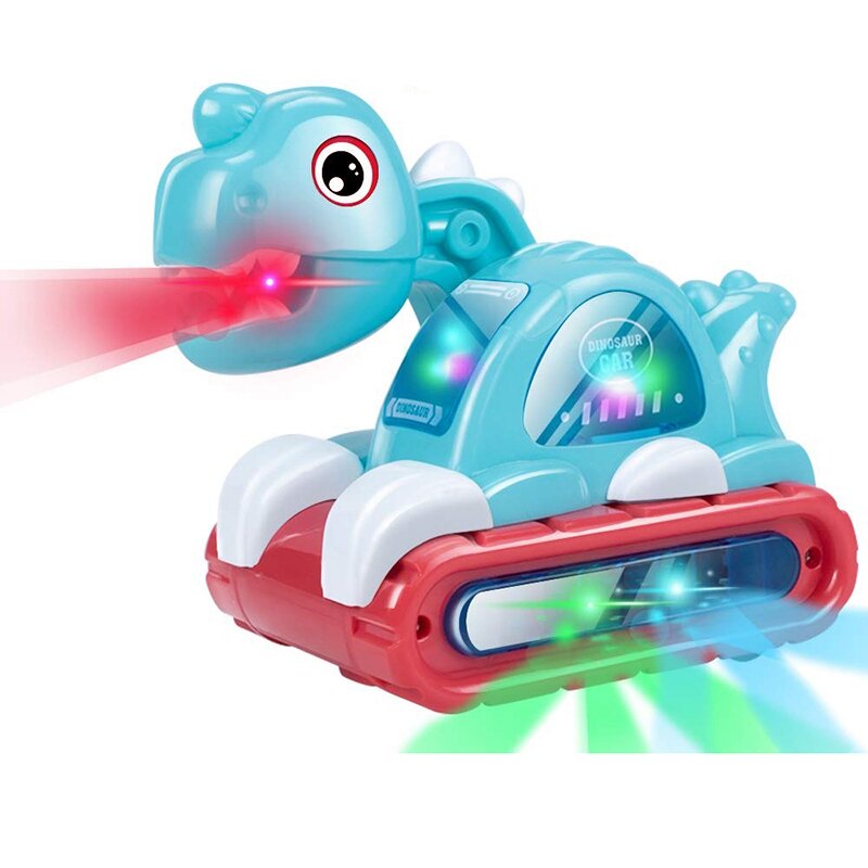 Jouet de voiture de dinosaure musical électrique pour enfants, sons et lumières, jouets de développement précoce pour bébé