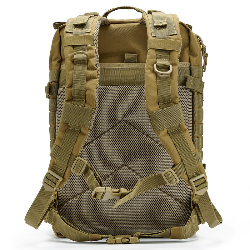 50L dużej pojemności mężczyzna armia taktyczne plecaki wojskowe torby szturmowe odkryty 3P EDC Molle Pack dla Trekking Camping torba myśliwska