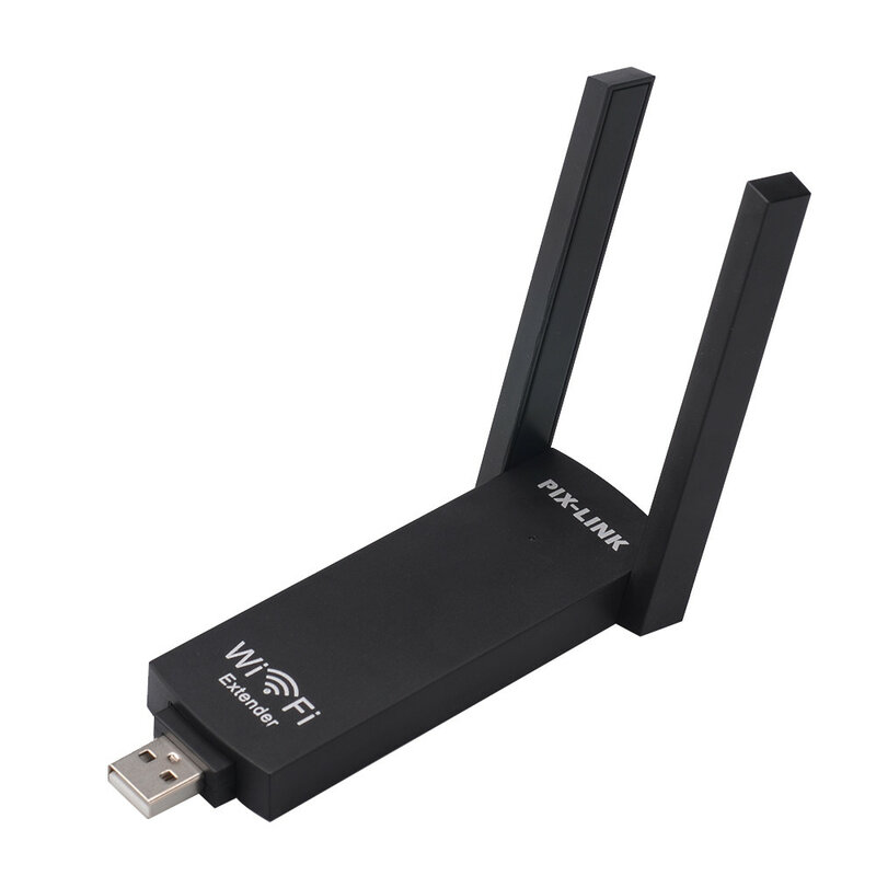 Усилитель сигнала Wi-Fi, USB, 300 Мбит/с, две антенны