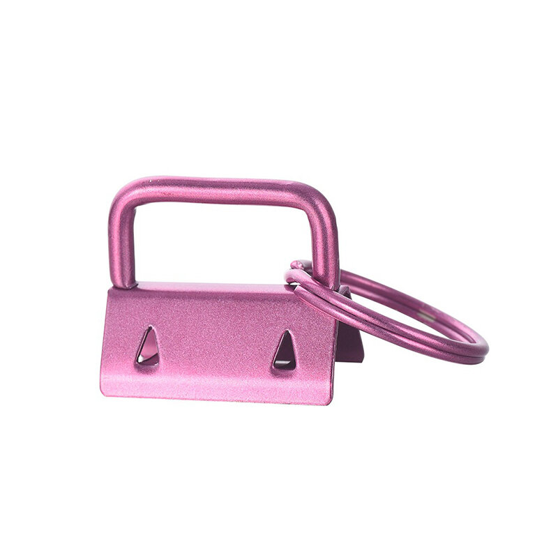 2 Stück 26mm Schlüssel anhänger Hardware mit Schlüssel ringen für Taschen armbänder mit Stoffband Gurtband geprägt Armband Schlüssel bund Herstellung